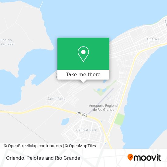 Orlando map