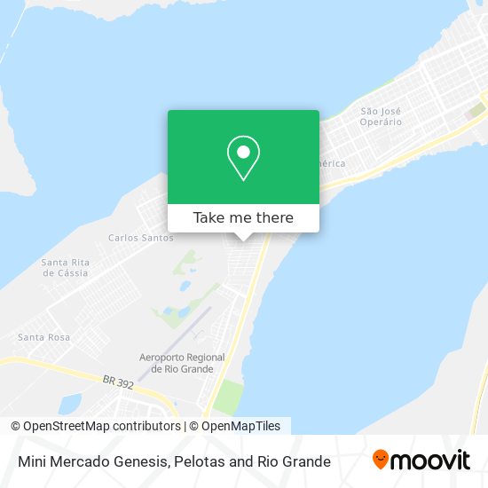 Mini Mercado Genesis map