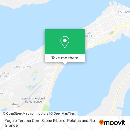 Yoga e Terapia Com Silene Ribeiro map