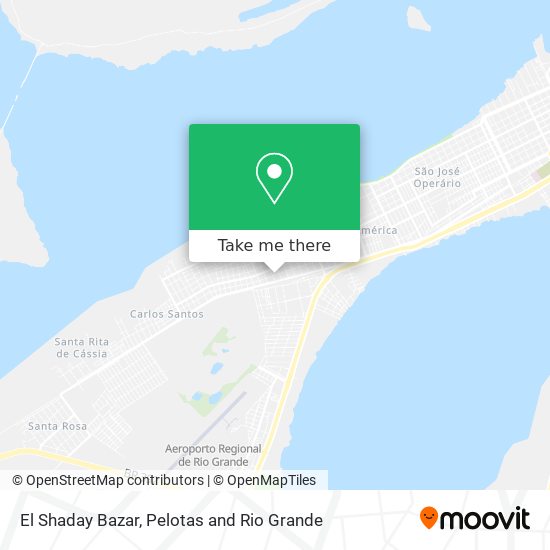 El Shaday Bazar map