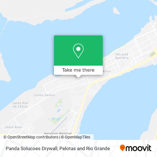 Panda Solucoes Drywall map