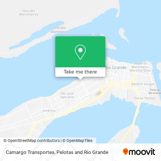 Camargo Transportes map