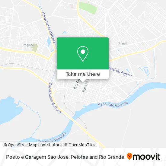 Posto e Garagem Sao Jose map