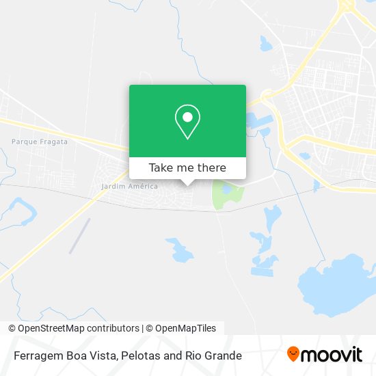 Ferragem Boa Vista map