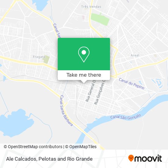 Ale Calcados map