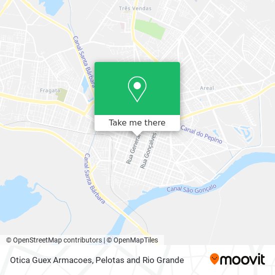Otica Guex Armacoes map