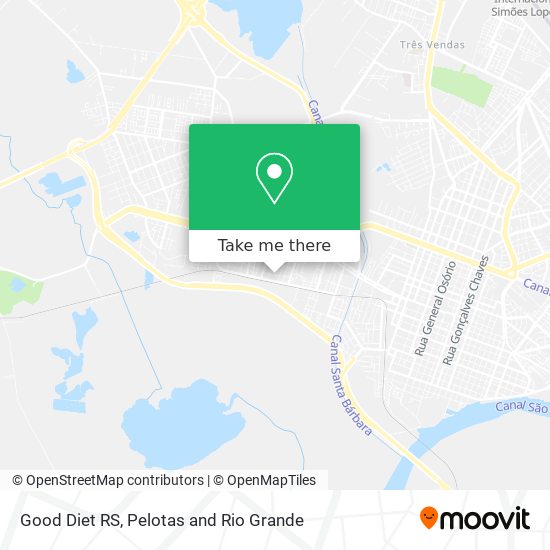 Good Diet RS map