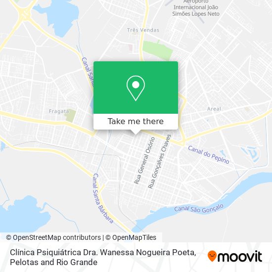 Clínica Psiquiátrica Dra. Wanessa Nogueira Poeta map