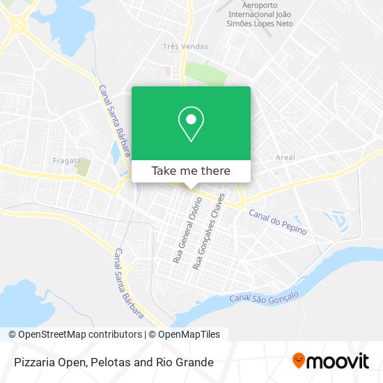 Pizzaria Open map