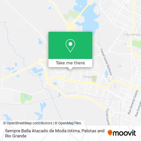 Sempre Bella Atacado de Moda Intima map