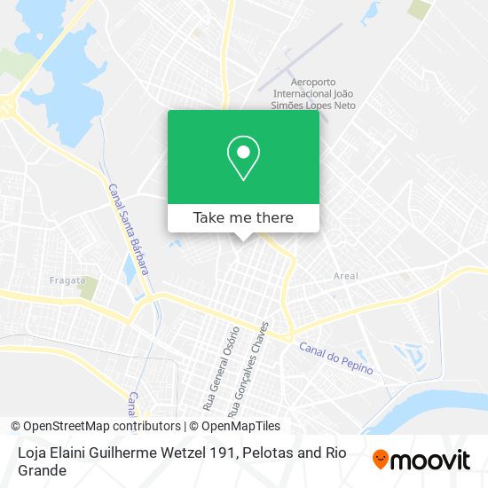 Loja Elaini Guilherme Wetzel 191 map
