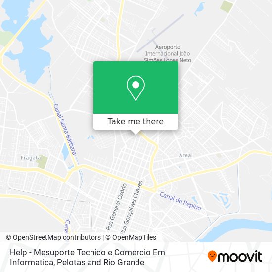 Mapa Help - Mesuporte Tecnico e Comercio Em Informatica