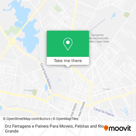 Drz Ferragens e Paineis Para Moveis map