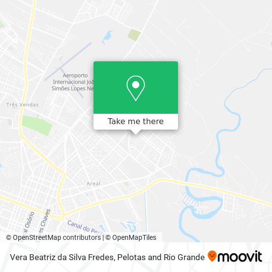 Vera Beatriz da Silva Fredes map