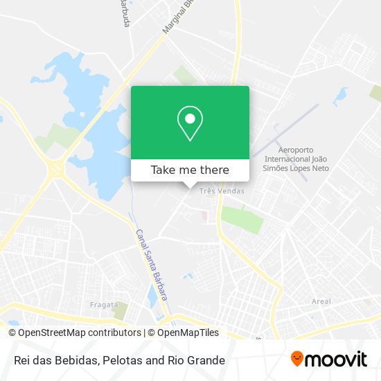 Rei das Bebidas map