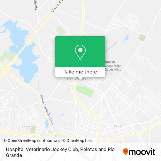 Hospital Veterinario Jockey Club map