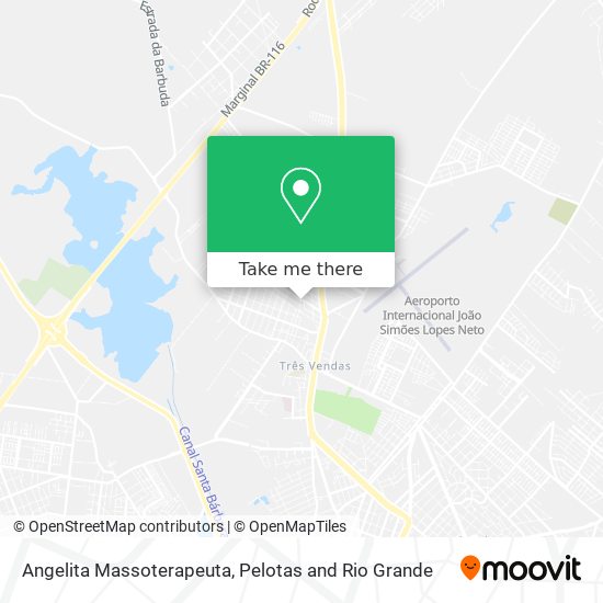 Angelita Massoterapeuta map