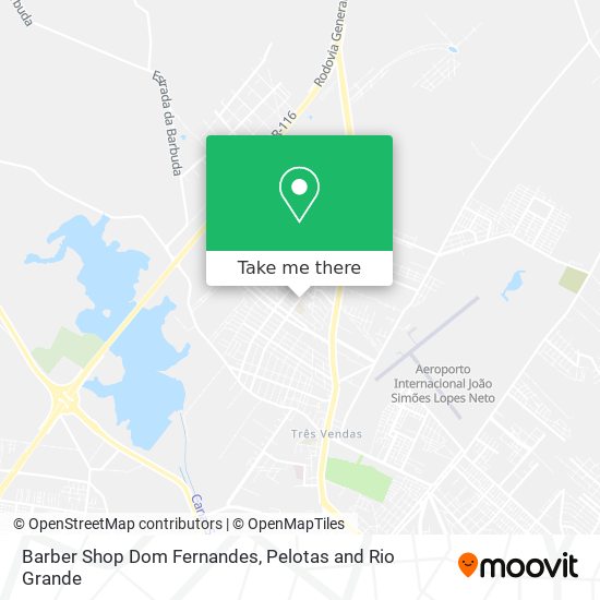 Barber Shop Dom Fernandes map