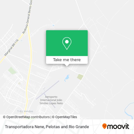 Transportadora Nene map