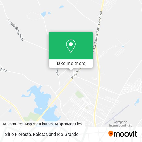 Sitio Floresta map