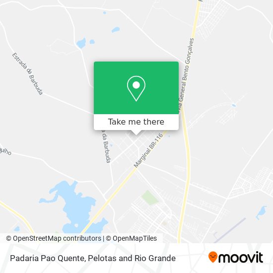 Padaria Pao Quente map