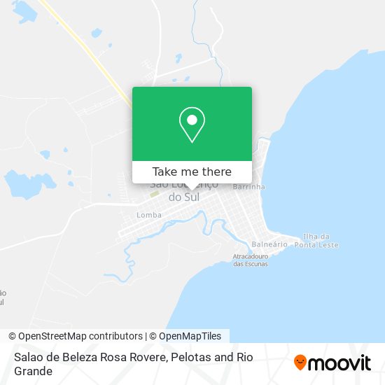 Salao de Beleza Rosa Rovere map