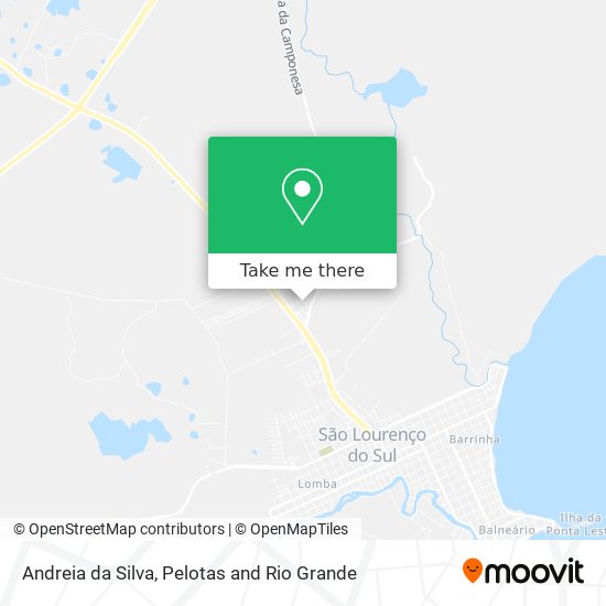 Andreia da Silva map