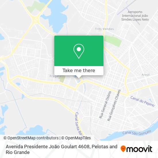 Avenida Presidente João Goulart 4608 map