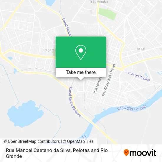 Rua Manoel Caetano da Silva map