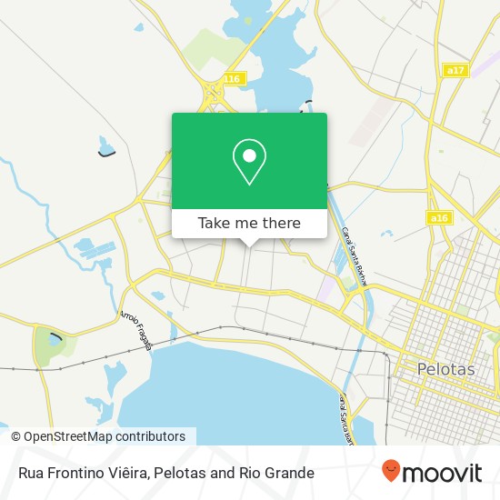 Rua Frontino Viêira map