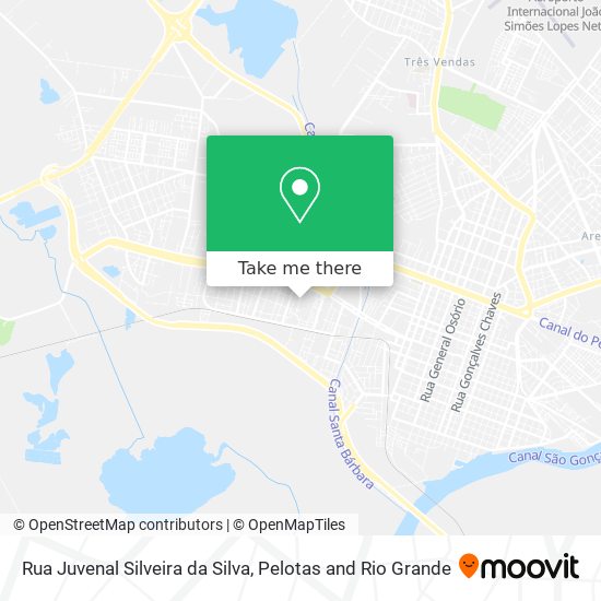 Rua Juvenal Silveira da Silva map