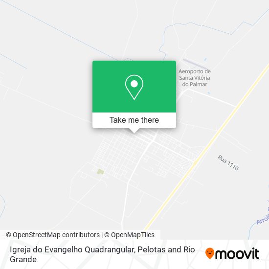 Igreja do Evangelho Quadrangular map