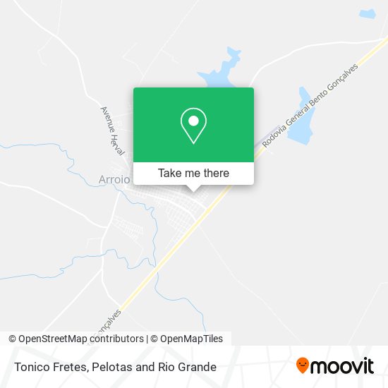 Tonico Fretes map