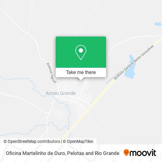 Oficina Martelinho de Ouro map