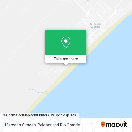 Mercado Simoes map