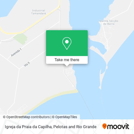 Igreja da Praia da Capilha map