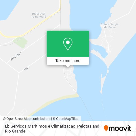 Lb Servicos Maritimos e Climatizacao map