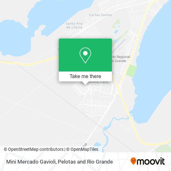 Mapa Mini Mercado Gavioli