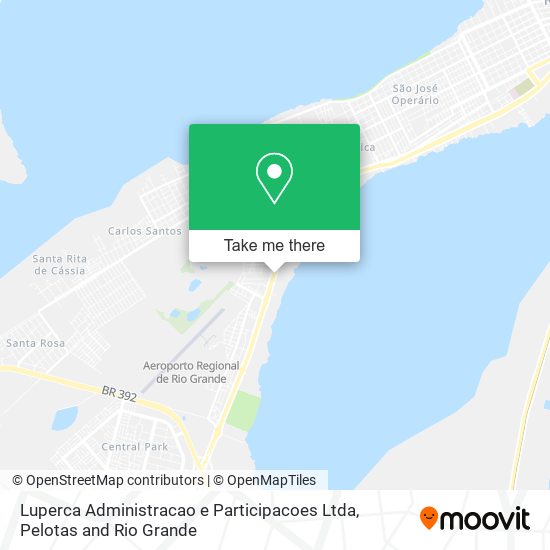 Luperca Administracao e Participacoes Ltda map