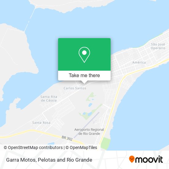 Garra Motos map