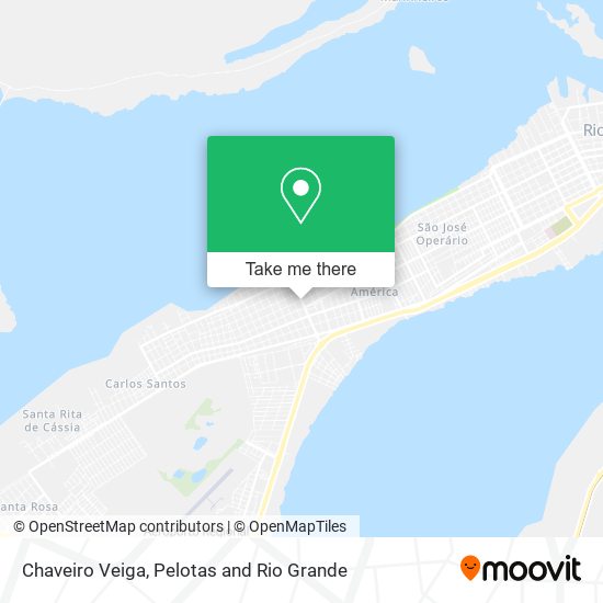 Chaveiro Veiga map