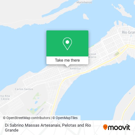 Di Sabrino Massas Artesanais map
