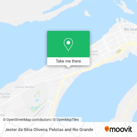 Jester da Silva Oliveira map