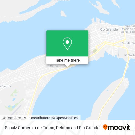 Schulz Comercio de Tintas map
