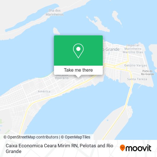 Caixa Economica Ceara Mirim RN map