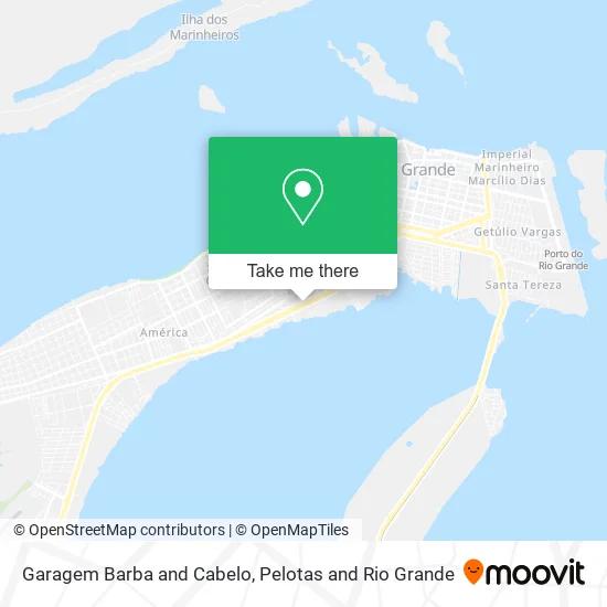 Garagem Barba and Cabelo map