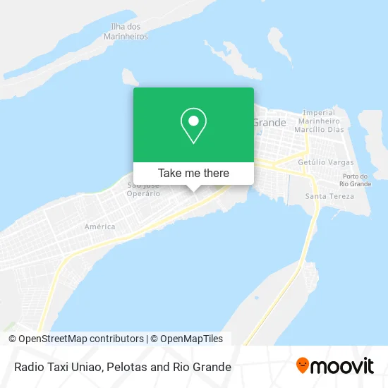 Radio Taxi Uniao map