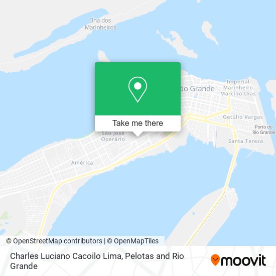 Charles Luciano Cacoilo Lima map