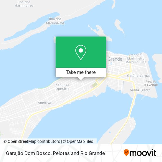 Garajão Dom Bosco map