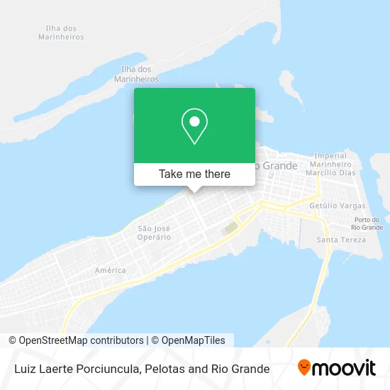 Luiz Laerte Porciuncula map